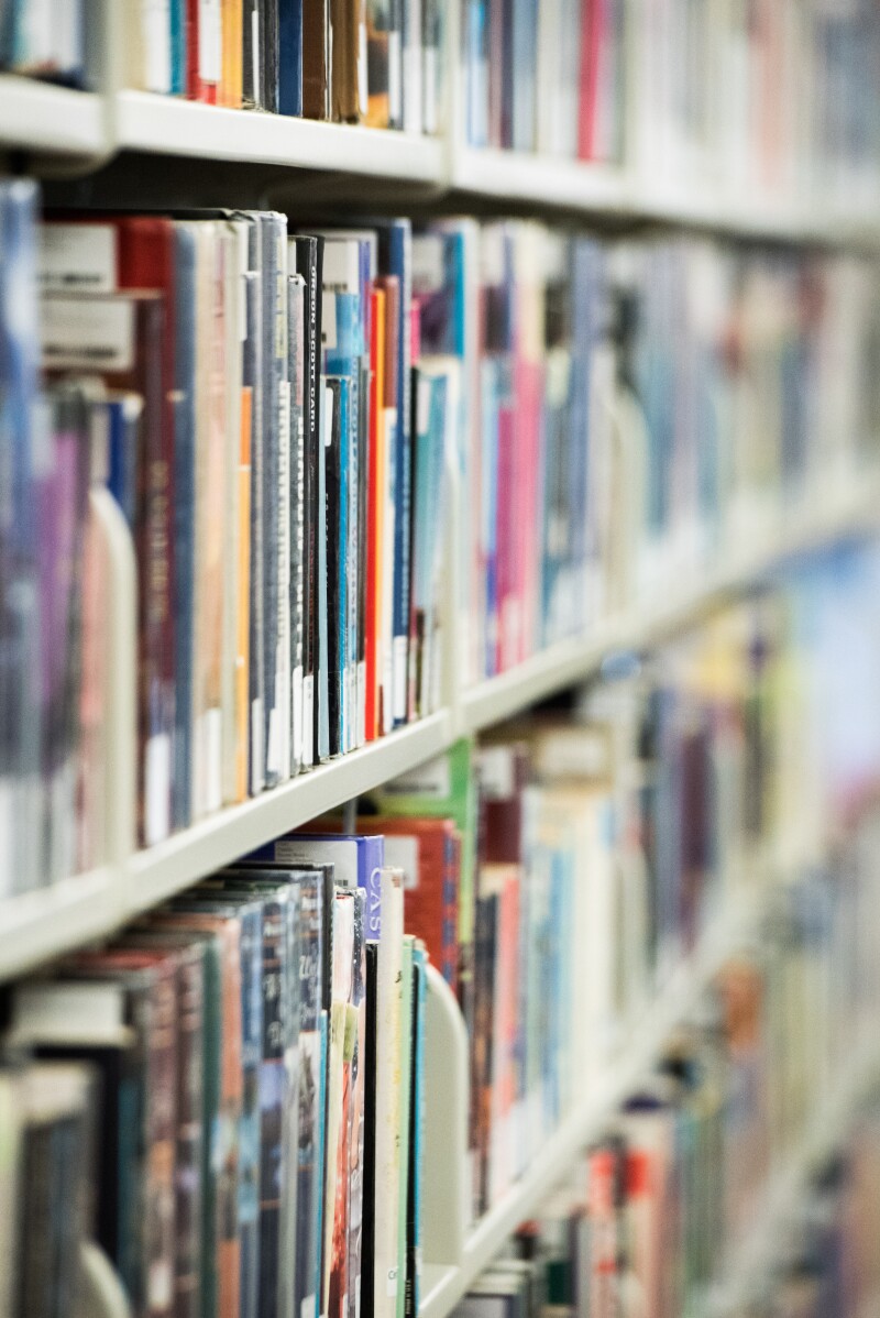 Books from the David O. McKay Library.