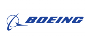 A logo for Boeing Aerospace Company.